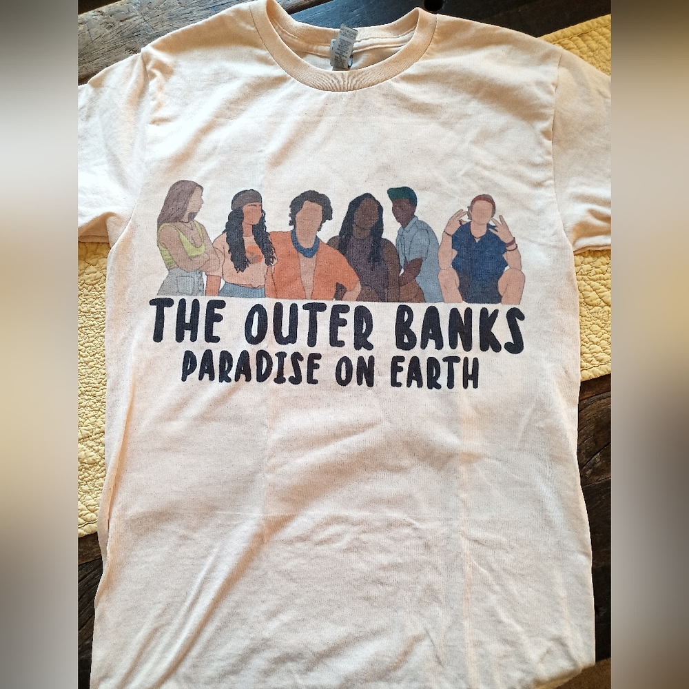 OBX Outer Bank T-Shirt JJ Maybank Quote Crew Neck